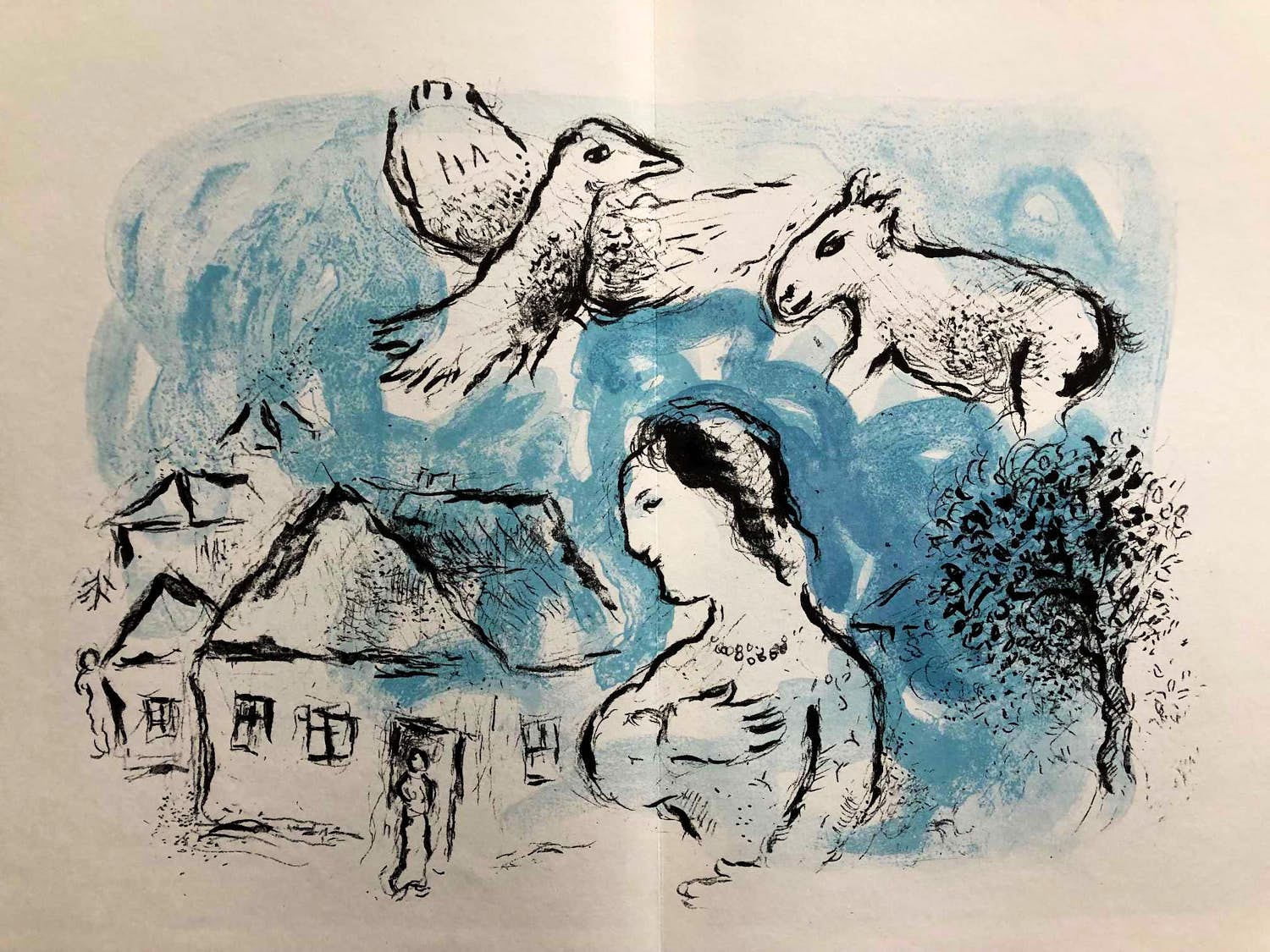 Marc Chagall - Derriere le Miroir verkocht voor € 75!