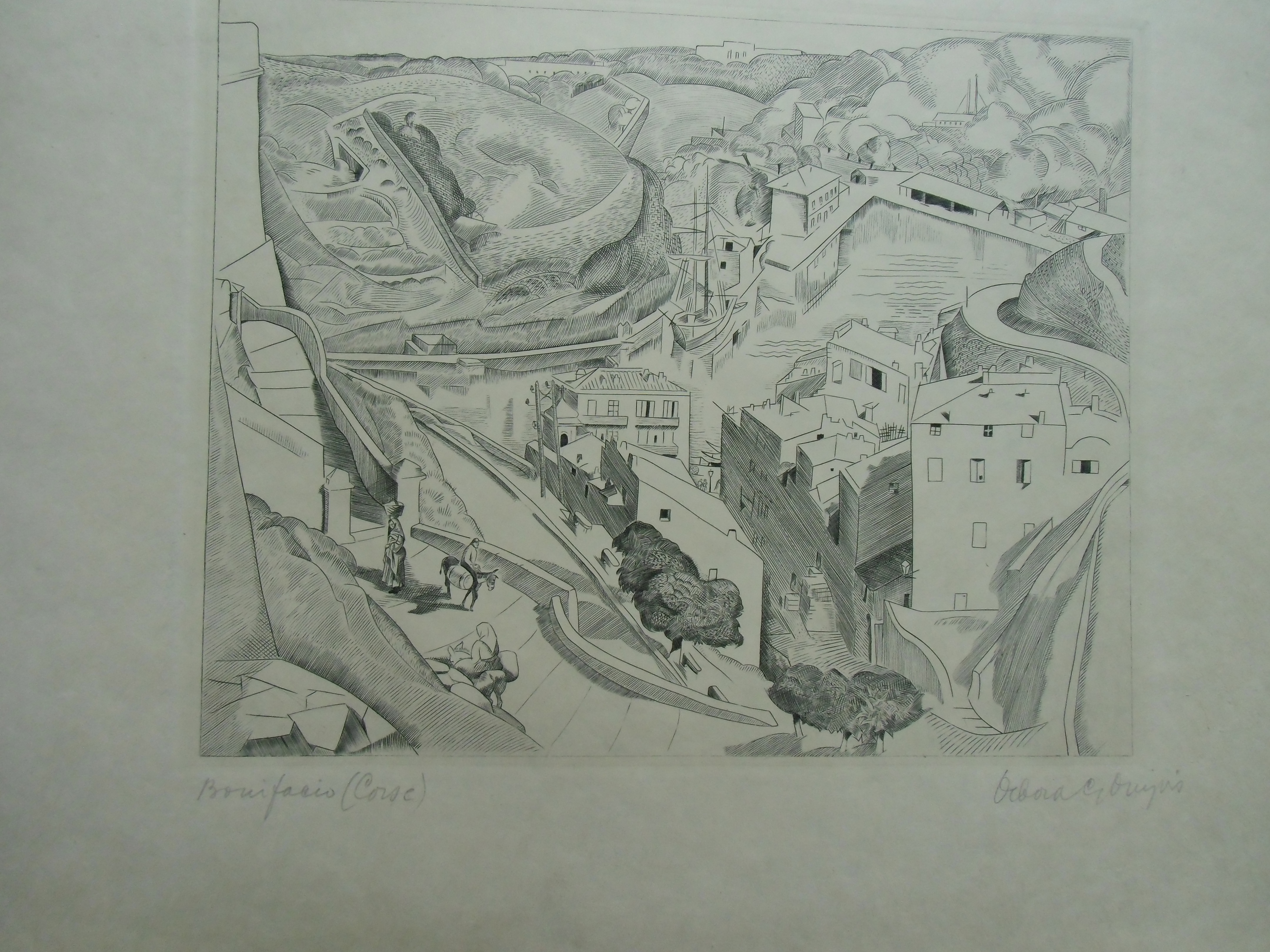 Debora Duyvis - DE HAVEN VAN BONIFACIO // KOPERGRAVURE VAN DEBORA DUYVIS kopen? Bied vanaf 60!