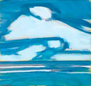 Paul Overhaus - Olieverf op doek, Zonder titel verkocht voor € 50!