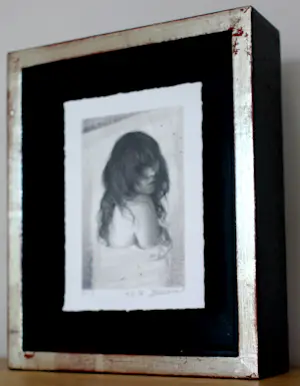 Roger Braun - Grafiet en acryl, ingelijst: achter glas V - 2013 kopen? Bied vanaf 395!