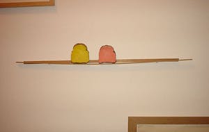 Piet Dirkx - Hout, brood, was en acrylverf, L'idee kopen? Bied vanaf 1!