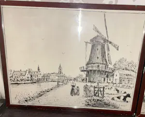 Klaas Zwaan - Twee dorpsgezichten van Bunschoten kopen? Bied vanaf 50!