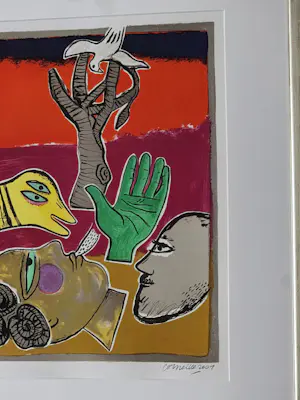 Corneille - Le baobab - Handgesigneerd - 2001 kopen? Bied vanaf 295!