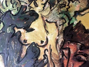 Jos Mous - expressionistische naakte figuren kopen? Bied vanaf 139!
