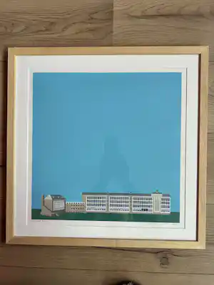 Jeroen Allart - OSG Hugo de Groot zeefdruk 56/100 verkocht voor € 90!