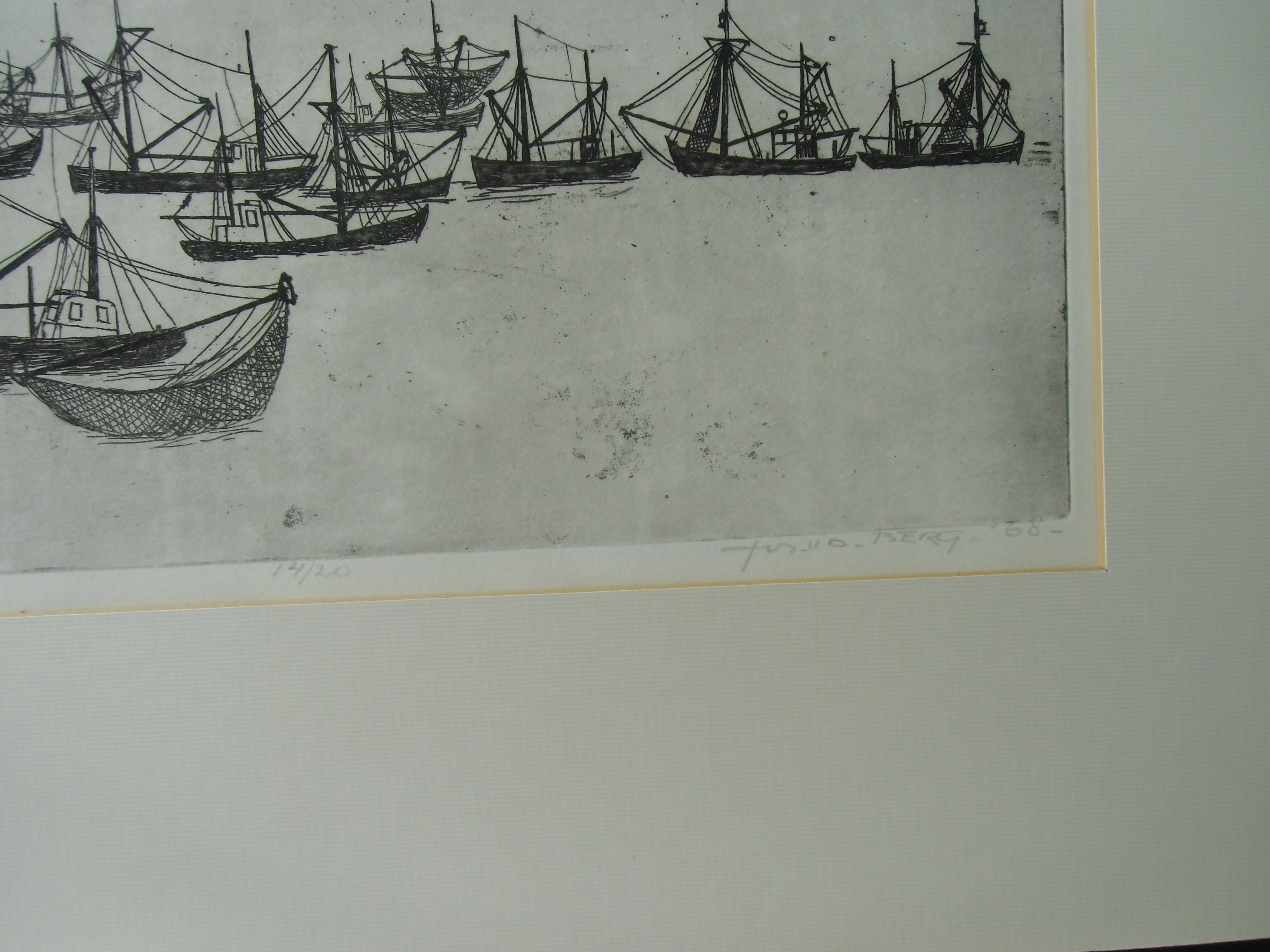 Jos van den Berg - GARNALENVISSERS /// ETS VAN JOS VAN DEN BERG kopen? Bied vanaf 50!