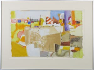 Anneke Peereboom - Zeefdruk, Luce del Giorno IV - Ingelijst kopen? Bied vanaf 20!