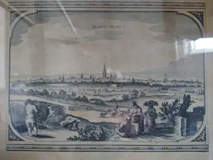 Niet of onleesbaar gesigneerd - Maestricht - oude gravure kaufen? Bieten Sie von 1!