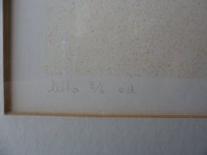 Sian Ang - Litho, Zonder titel. Oplage: 3/6 e.d. kopen? Bied vanaf 15!