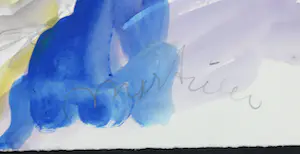 Anton Martineau - Aquarel en potloodtekening, Zonder titel kopen? Bied vanaf 1!