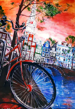Elva Polyakova - Morning in Amsterdam kopen? Bied vanaf 75!