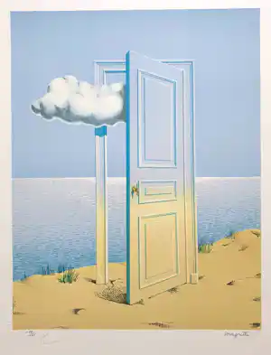 Rene Magritte - La victoire verkocht voor € 374!