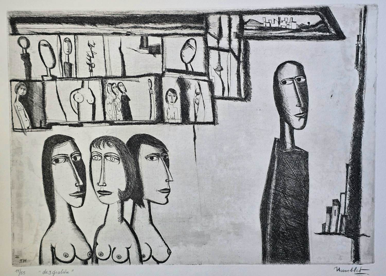 Theo Humblet - de 3 gratiën kopen? Bied vanaf 25!