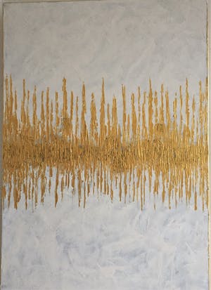 John Foppen - Rapsody in White + Gold......# K 07. XL. GROOT. kopen? Bied vanaf 169!