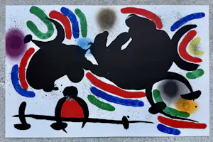 Joan Miro - "Litografía original IV" 1970. Werkverzeichnis Cramer 160; Mourlot 860 kopen? Bied vanaf 95!