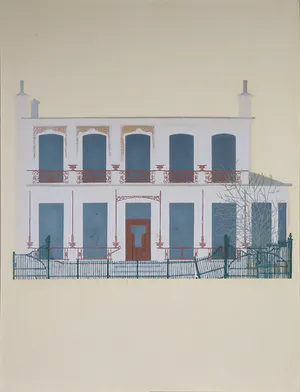 Sees Vlag - Kleurenhoogdruk, Voorgevel - Ingelijst kopen? Bied vanaf 50!