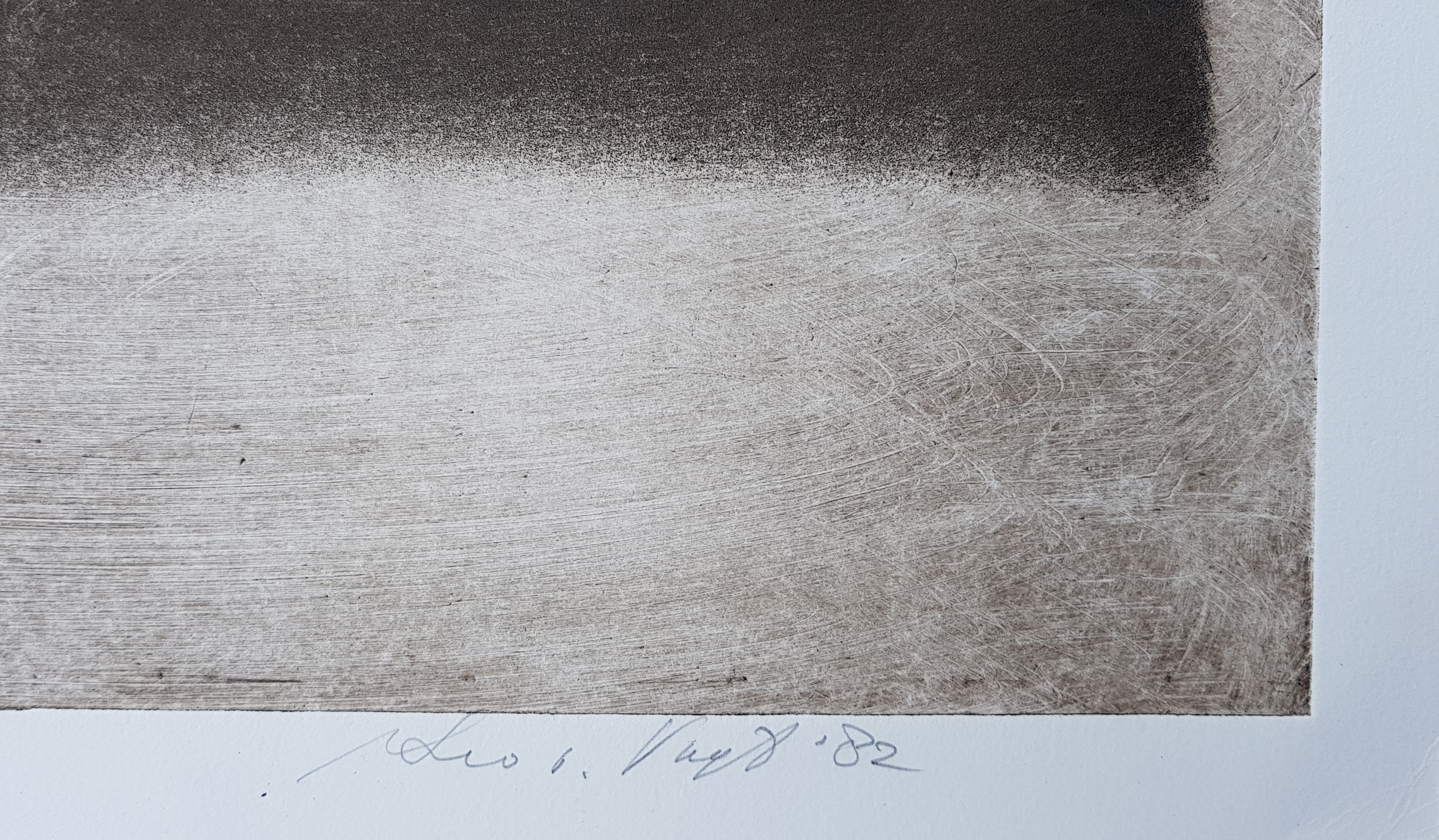 Leo van Vugt - Abstract, z.t., ets aquatint kopen? Bied vanaf 90!