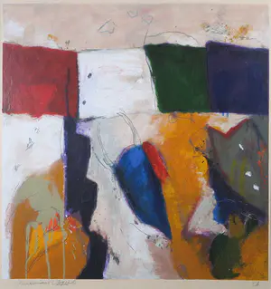 Alexander Vogels - Zeefdruk, Zonder titel - Ingelijst (Groot) kopen? Bied vanaf 70!