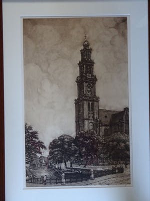 AcheterCornelis Brandenburg - Amsterdam - Westerkerk + Oeuvre boek? Enchérissez de 10!