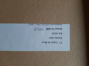 Lukie de Bree - Kleuren ets, "Zonder titel VIII" kopen? Bied vanaf 40!