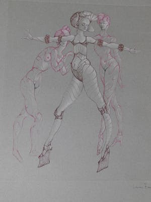 Leonor Fini - Les Danseuses kopen? Bied vanaf 35!