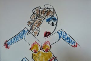 Anton Heyboer - Danseres . kopen? Bied vanaf 275!