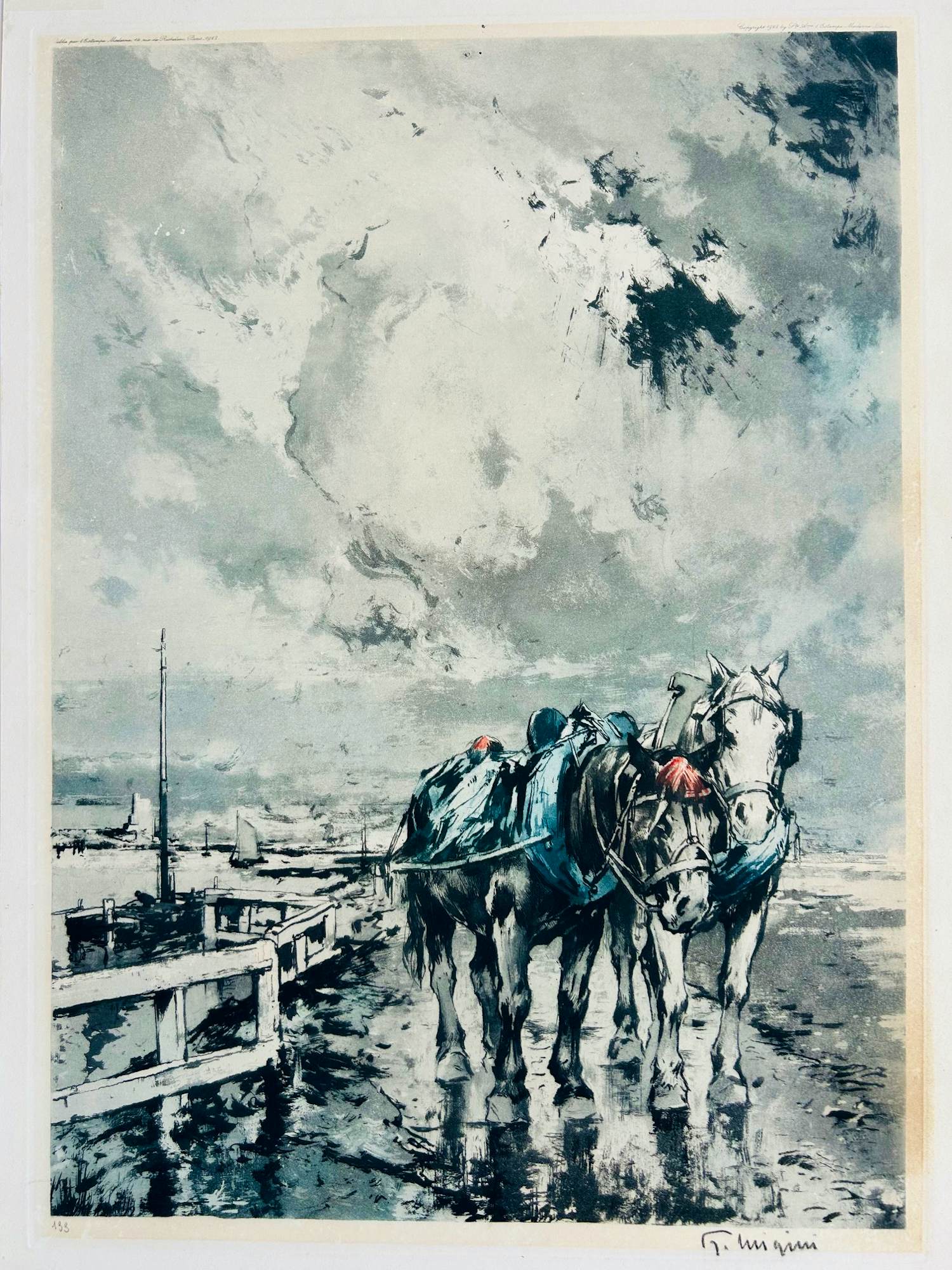 AcheterFerdinand Luigini - trekpaarden? Enchérissez de 65!