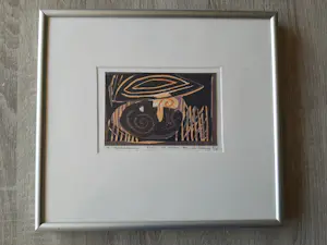 Wim van Broekhoven - Zeefdruk, Titel, De droom van de koning. kopen? Bied vanaf 30!