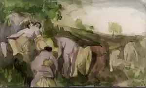 Kees Franse - Aquarel verkauft für € 69!