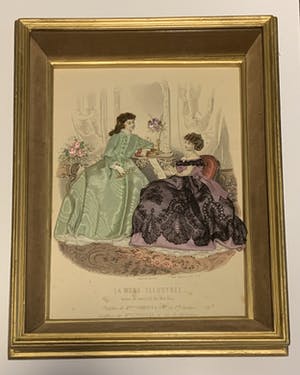 Niet of onleesbaar gesigneerd - La Mode Illustrée 1866 - N°4 kopen? Bied vanaf 1!