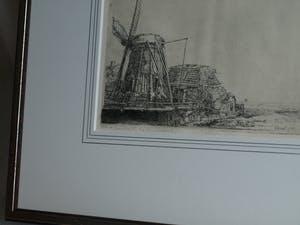 Theo Beerendonk - Rembrandt Harmensz van Rijn – ets, De Molen - De Omval - 1641 kopen? Bied vanaf 100!