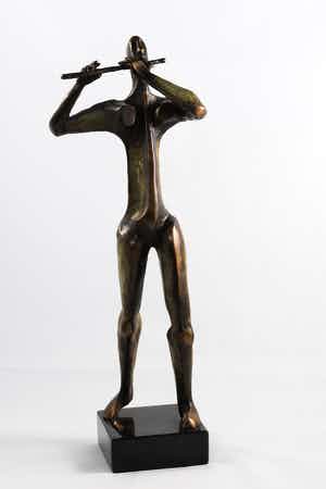 Jo Ramakers - Syrinx, Vrouwelijke Fluitspeler verkocht voor € 500!