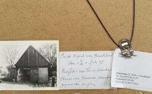 Truus Nienhuis - z.t. | unieke collage/assemblage - ingelijst kopen? Bied vanaf 85!