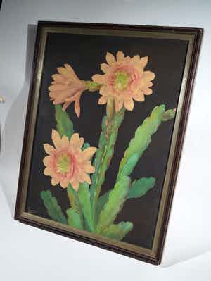 Lucien-Louis Manceau - CACTUS BLOEMEN verkocht voor € 10!