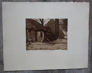 Willem Witsen - Ets - 1892 kopen? Bied vanaf 150!