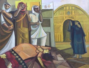 Niet of onleesbaar gesigneerd - C3605-1 - Moord op de onschuldige vrouw kopen? Bied vanaf 10!