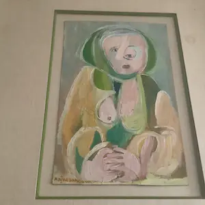 Rajne Dangova - Licht erotisch , heel apart schilderij kopen? Bied vanaf 59!