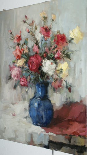 Theodorus van Oorschot - Stilleven met bloemen kopen? Bied vanaf 800!