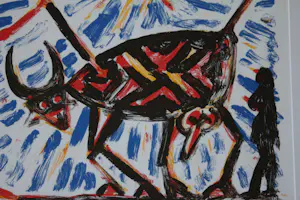 A.R. Penck - Stierenvechten? kopen? Bied vanaf 1!