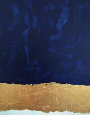 John Foppen - Composition in BWRGold......#K02.XL. GROOT. kopen? Bied vanaf 189!