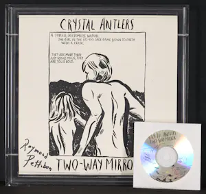 Raymond Pettibon - Record Cover Art - Signiert & Nummeriert - Limited Edition “Crystal Antlers “ kopen? Bied vanaf 390!