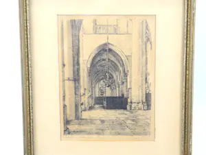 Hendrik Seegers - (Georg Keens)-Interieur Grote Kerk Haarlem kopen? Bied vanaf 20!