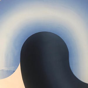 Michael Challenger - Op-Art! - Zeefdruk - 'Double Backed Beast' - 1967 - Gesigneerd kopen? Bied vanaf 1!