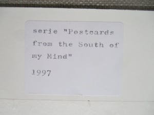 Terry Thompson - aquarel uit de serie "Postcards from the South of my mind" kopen? Bied vanaf 60!