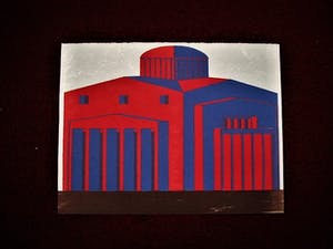 Ko Aarts - Gelderse Grafiekmap 1995- GEOMETRISCH BLAUW - zeer kleine oplage (15) kopen? Bied vanaf 29!