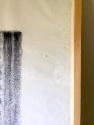 Henk de Looper - "Compositie met Driehoek" - Tekening, Ingelijst kopen? Bied vanaf 65!