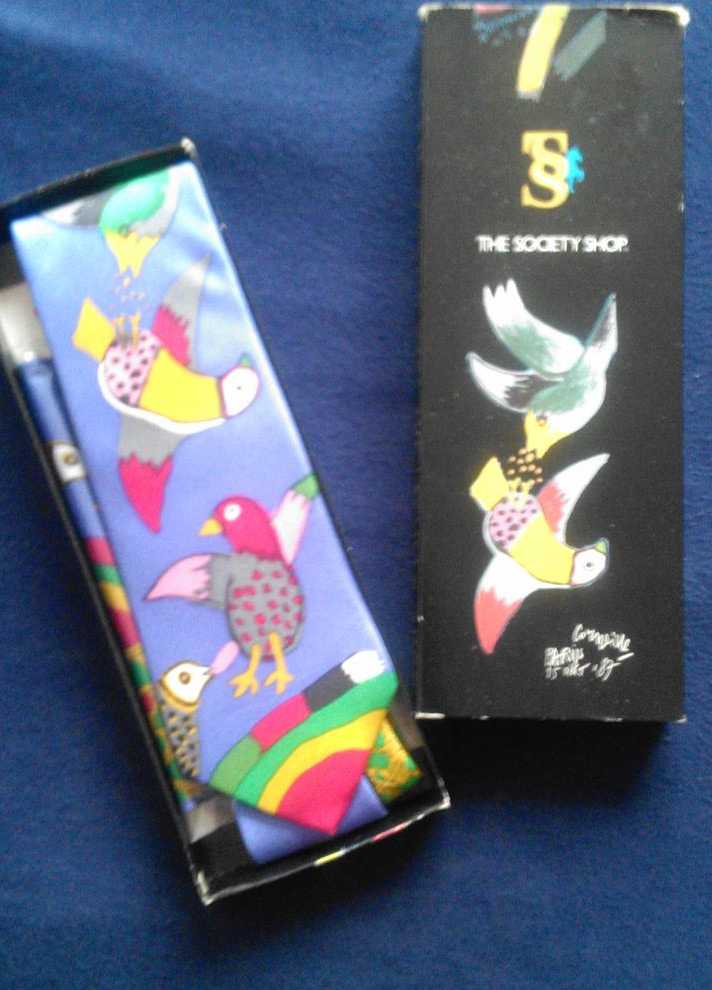 Corneille - voor KLM met Society Shop:zijden stropdas kopen? Bied vanaf 39!