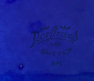 Rorstrand - Blauwe schaal Blå Eld (Blauw Vuur) ontworpen door Hertha Bengtson in 1951 kopen? Bied vanaf 1!