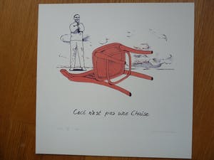 Kees Spermon - CECI N'EST PAS UNE CHAISE kopen? Bied vanaf 35!