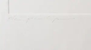 Harry van Kuyk - Reliëfdruk, Letter G - Ingelijst kopen? Bied vanaf 1!